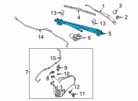 OEM 2021 Chevrolet Silverado 1500 Front Transmission Diagram - 84497549