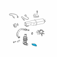 OEM 2010 Jeep Liberty Egr Valve Gasket Diagram - 53034006AB