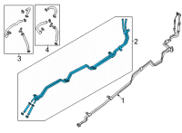 OEM 2022 Kia Carnival Pipe & Hose Assembly-HEA Diagram - 97550R0000