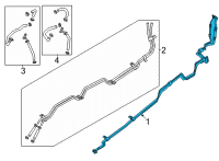 OEM 2022 Kia Carnival Pipe Assembly-Suction Diagram - 97770R0000