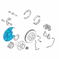 OEM 2012 BMW 740i Protection Plate Right Diagram - 34-21-6-775-268