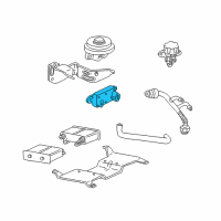 OEM Mercury Sable Pressure Feedback Sensor Diagram - 4W1Z-9J460-AA
