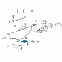 OEM 2014 Chevrolet Corvette Module Diagram - 22853757