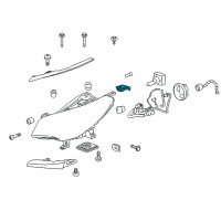 OEM 2016 GMC Acadia Ballast Diagram - 22840414