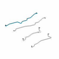 OEM 2004 Lexus GX470 Pipe, Cooler Refrigerant Suction, D Diagram - 88717-6A550