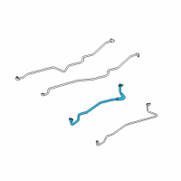 OEM Lexus Hose, Discharge Diagram - 88711-60730