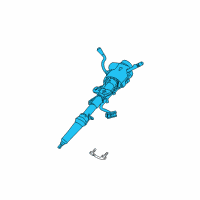 OEM 2015 GMC Savana 3500 Column Assembly Diagram - 19300154