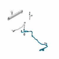 OEM Cooler Pipe Diagram - AL3Z-7R081-E