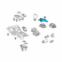 OEM 2021 Lexus NX300h Indicator, Shift Position Diagram - 35978-78040