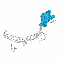 OEM 2018 Lincoln MKX Knuckle Diagram - F2GZ-3K186-A