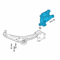 OEM 2020 Ford Edge Knuckle Diagram - F2GZ-3K186-A