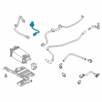 OEM Ford Flex Upper Oxygen Sensor Diagram - BL3Z-9F472-A