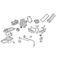 OEM 2005 Jeep Grand Cherokee Seal-CRANKSHAFT Oil Diagram - 53020788AB