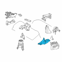 OEM 2019 Lexus RX350 Stay, Engine Mounting Diagram - 12318-0P010