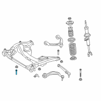 OEM 2014 BMW 535i xDrive Asa Screw With Washer Diagram - 33-31-6-767-586