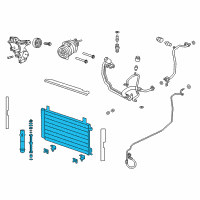 OEM Pontiac Condenser Diagram - 92191927