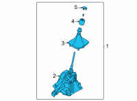 OEM Ford Bronco HOUSING ASY - GEAR SHIFT Diagram - MB3Z-7210-E