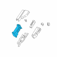 OEM 2021 Nissan Murano Housing-Relay Box Diagram - 24383-3JA0A