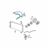 OEM Lincoln Mark LT AC Tube Diagram - 8L3Z-19867-C