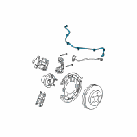 OEM Chrysler Pacifica Sensor-Anti-Lock Brakes Diagram - 68020488AB