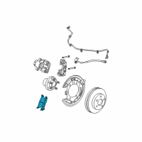 OEM 2005 Chrysler Pacifica Rear Disc Brake Pad Kit Diagram - 5114439AA