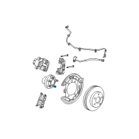 OEM 2001 Chrysler Prowler Stud Hub Diagram - 6502311