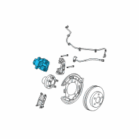 OEM 2007 Chrysler Pacifica CALIPER-Disc Brake Diagram - 5114440AA