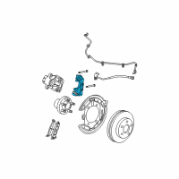 OEM 2004 Chrysler Pacifica Adapter-Disc Brake CALIPER Diagram - 4683877AA