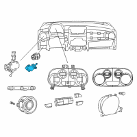 Genuine Chevrolet Camaro Brake Light Switches diagram