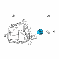 OEM Lexus UX250h Led Fog Lamp Diagram - 8121C-76020