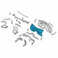 OEM Dash Upper Diagram - F7100-1MAMA