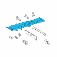 OEM Rail-Frame Side Diagram - 5118063AA