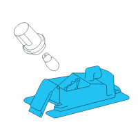 OEM Toyota Tercel License Lamp Diagram - 81271-30240