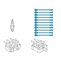 OEM 2009 Dodge Viper Cable Pkg-Ignition Diagram - 68027788AC