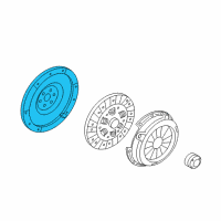 OEM 2012 Ford Fusion Flywheel Diagram - 8E5Z-6375-A