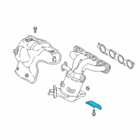 OEM 2017 Hyundai Ioniq Stay-Exhaust Manifold Diagram - 28961-03HA1