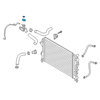 OEM 2022 Hyundai Palisade Cap Assembly-Radiator Diagram - 25330-C7000