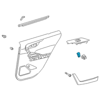 OEM Toyota RAV4 Prime Seat Heat Switch Diagram - 84751-0R120