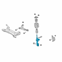 OEM 2007 Dodge Caliber *STRUT-FRONTSUSPENSION Diagram - 5105096AG