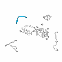 OEM 2014 Lexus IS250 Sensor, Air Fuel Ratio Diagram - 89467-22050