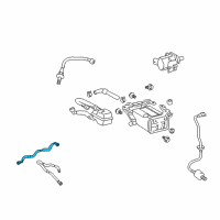 OEM 2014 Lexus IS250 Hose, Fuel Tank Vent Diagram - 77404-53050