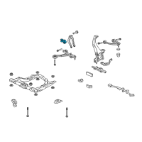 OEM 2008 Acura RL Bracket, Right Front (Lower) Diagram - 51352-SJA-010