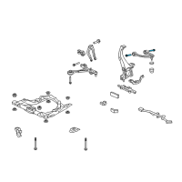 OEM 2011 Acura RL Bolt, Flange (10X78) Diagram - 90172-SDA-A00