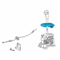 OEM Chevrolet Shift Indicator Diagram - 95179706