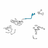 OEM Chevrolet Cobalt Filler Pipe Diagram - 20757861