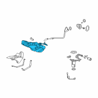 OEM Chevrolet Cobalt Tank Asm-Fuel Diagram - 15937661