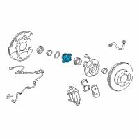 OEM 2009 Toyota Tacoma Bearing Diagram - 43570-04011