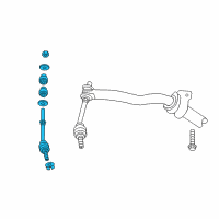 OEM 2018 Ram 3500 Stabilizer Bar Diagram - 68205009AB