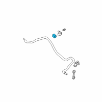 OEM 1999 BMW 328i Stabilizer Rubber Mounting Diagram - 33-55-1-094-550