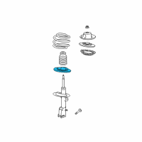 OEM 2006 Chrysler Pacifica INSULATOR-Spring Diagram - 4862022AA